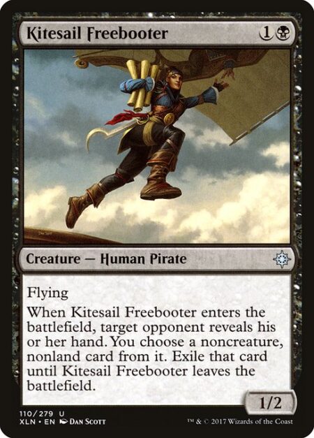 Kitesail Freebooter - Flying