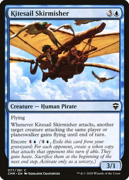 Kitesail Skirmisher - Flying