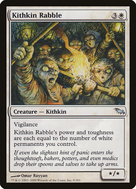 Kithkin Rabble - Vigilance
