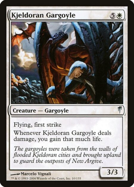 Kjeldoran Gargoyle - Flying