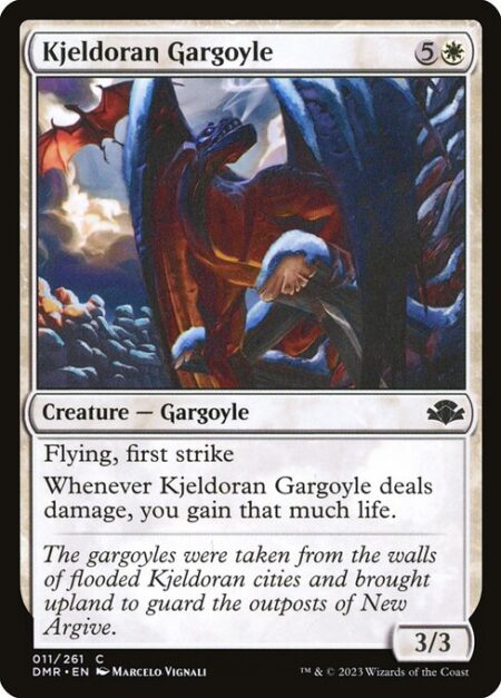 Kjeldoran Gargoyle - Flying