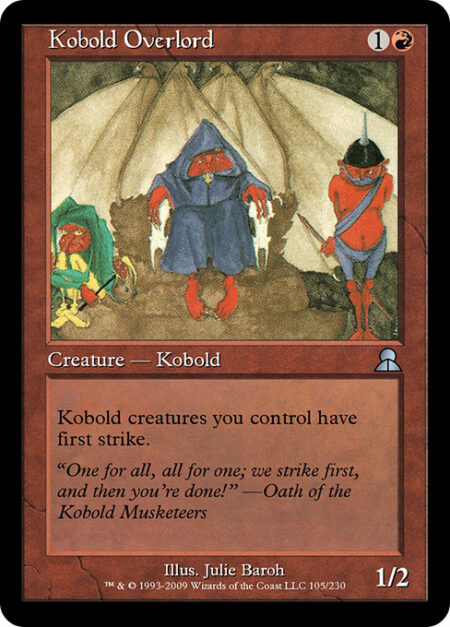 Kobold Overlord - First strike