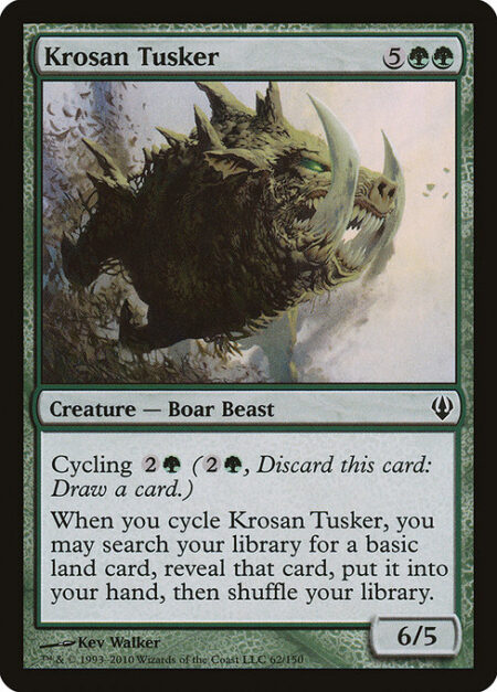 Krosan Tusker - Cycling {2}{G} ({2}{G}