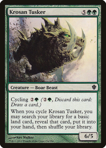 Krosan Tusker - Cycling {2}{G} ({2}{G}