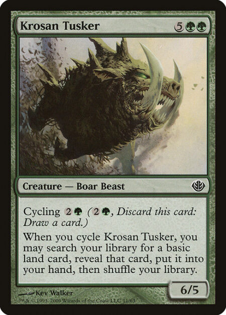 Krosan Tusker - Cycling {2}{G} ({2}{G}