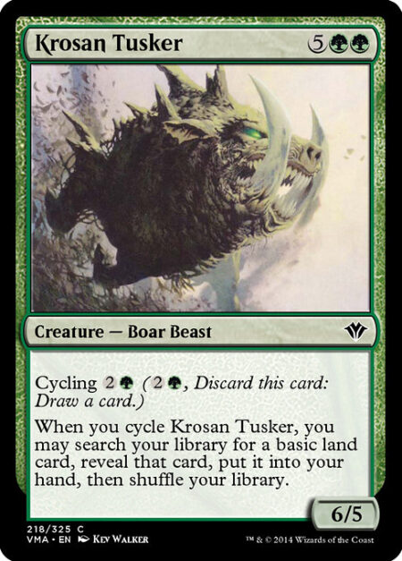 Krosan Tusker - Cycling {2}{G} ({2}{G}