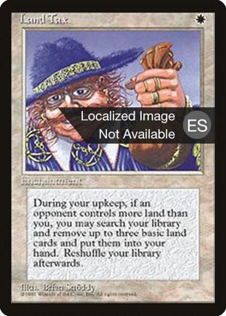 Land Tax - At the beginning of your upkeep