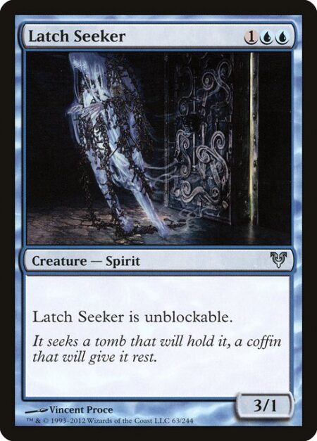 Latch Seeker - Latch Seeker can't be blocked.