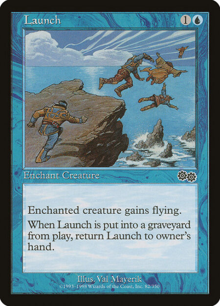 Launch - Enchant creature