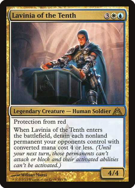 Lavinia of the Tenth - Protection from red