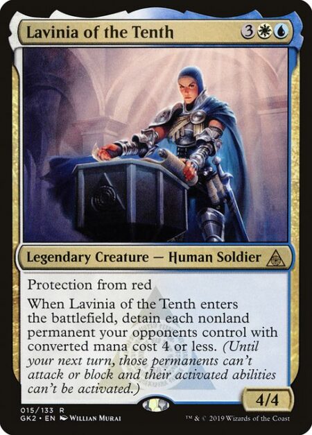 Lavinia of the Tenth - Protection from red