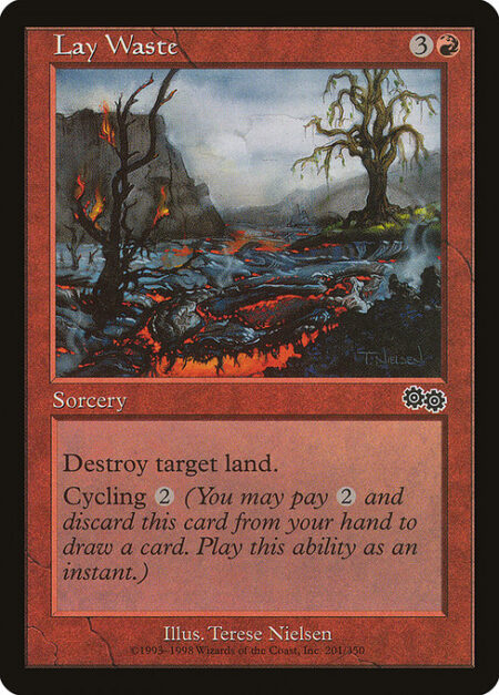 Lay Waste - Destroy target land.