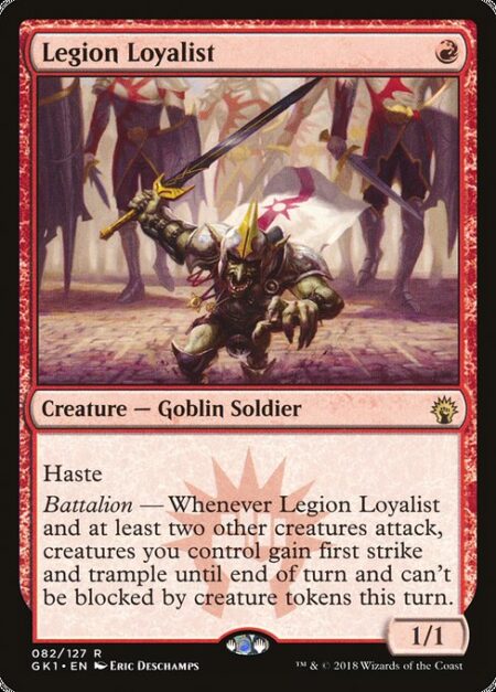 Legion Loyalist - Haste