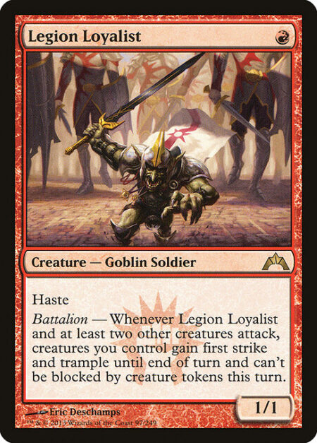 Legion Loyalist - Haste