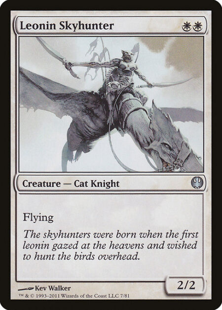 Leonin Skyhunter - Flying