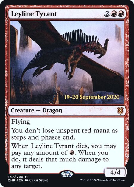 Leyline Tyrant - Flying