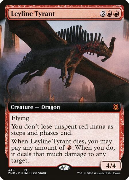 Leyline Tyrant - Flying