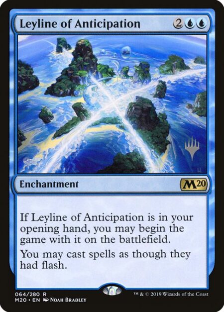 Leyline of Anticipation - If Leyline of Anticipation is in your opening hand