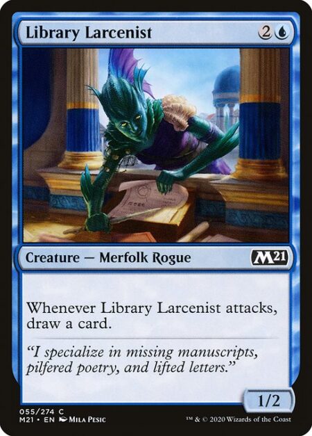 Library Larcenist - Whenever Library Larcenist attacks