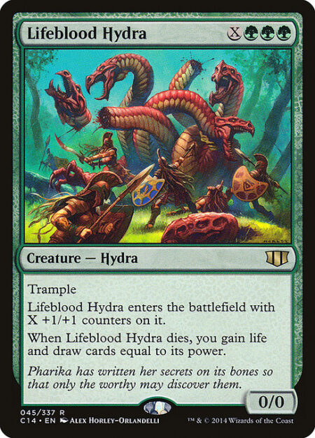 Lifeblood Hydra - Trample