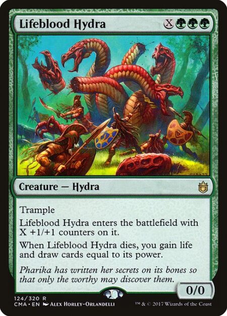 Lifeblood Hydra - Trample