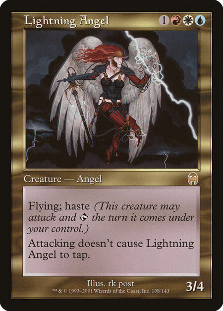 Lightning Angel - Flying