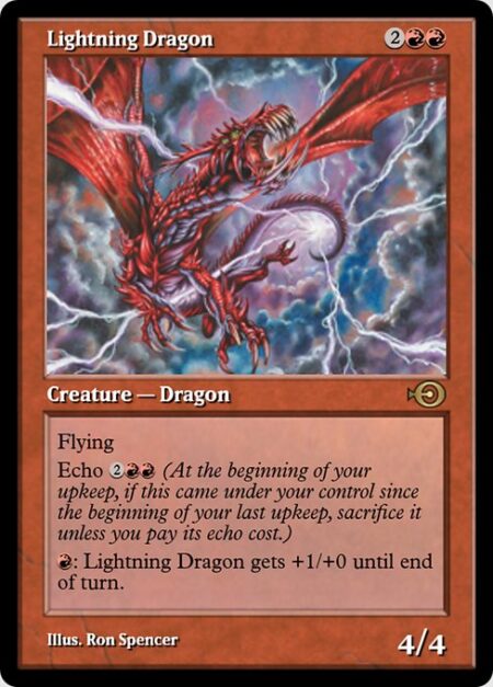 Lightning Dragon - Flying