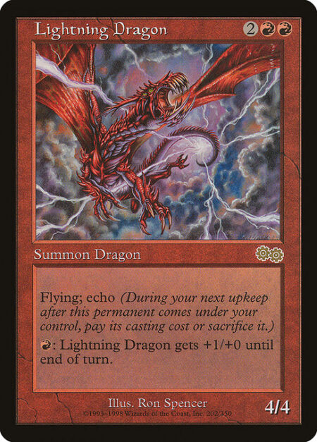 Lightning Dragon - Flying