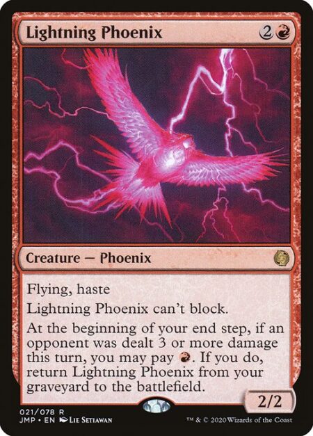 Lightning Phoenix - Flying