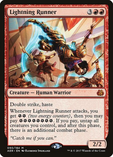 Lightning Runner - Double strike