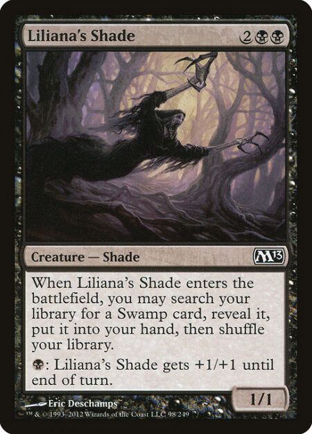 Liliana's Shade - When Liliana's Shade enters the battlefield