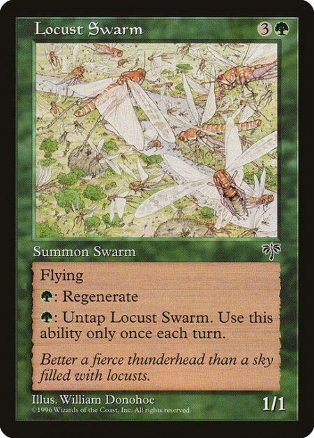 Locust Swarm - Flying