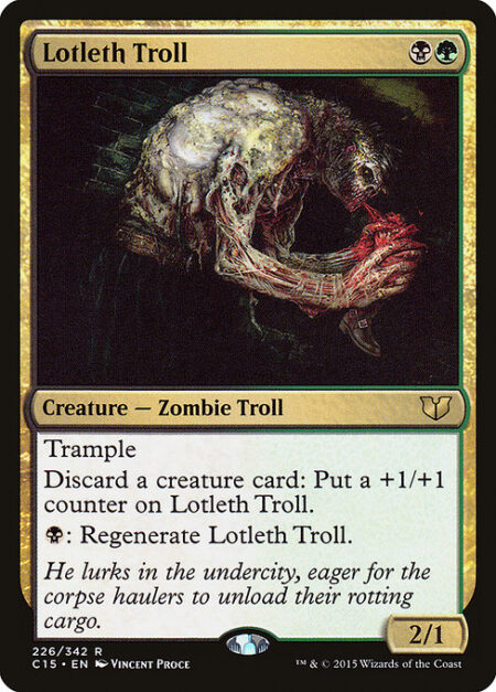 Lotleth Troll - Trample