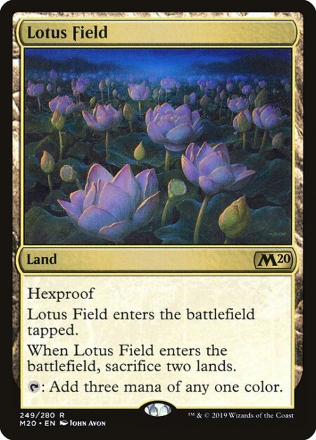 Lotus Field - Hexproof