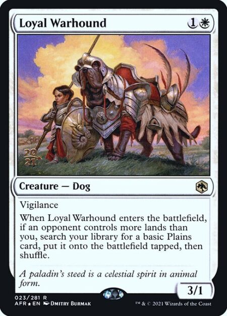 Loyal Warhound - Vigilance