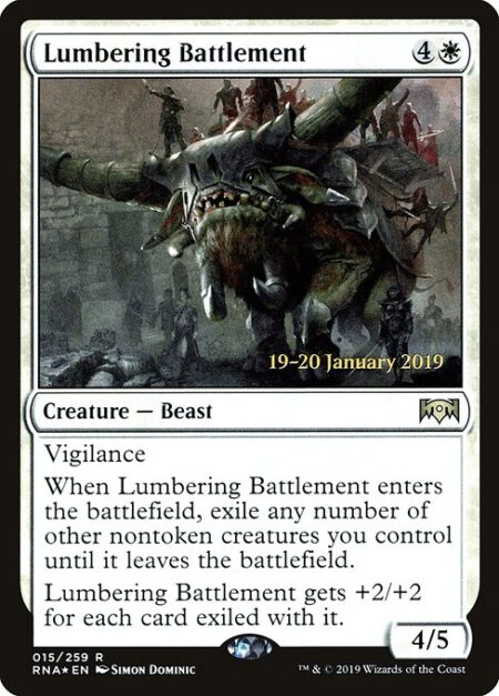 Lumbering Battlement - Vigilance