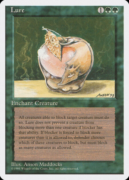 Lure - Enchant creature