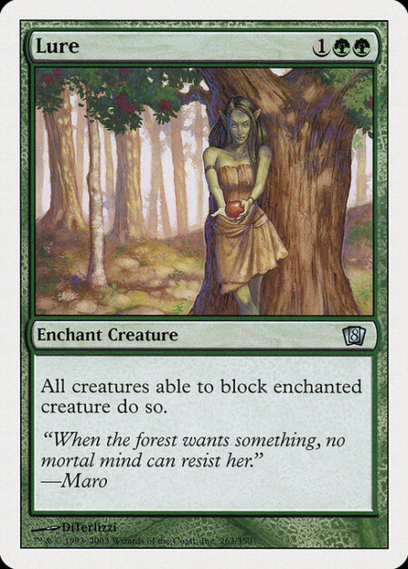 Lure - Enchant creature