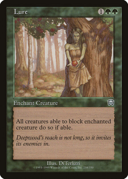 Lure - Enchant creature