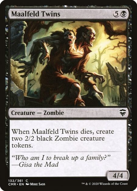 Maalfeld Twins - When Maalfeld Twins dies