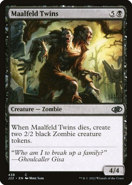 Maalfeld Twins - When Maalfeld Twins dies