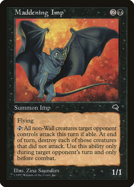 Maddening Imp - Flying