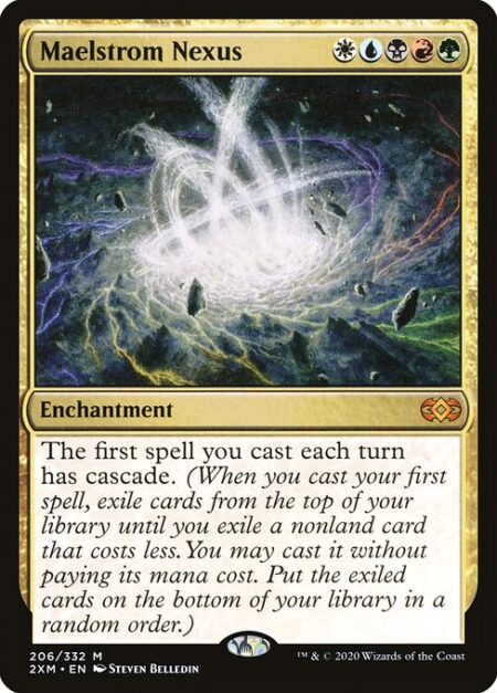 Maelstrom Nexus - The first spell you cast each turn has cascade. (When you cast your first spell