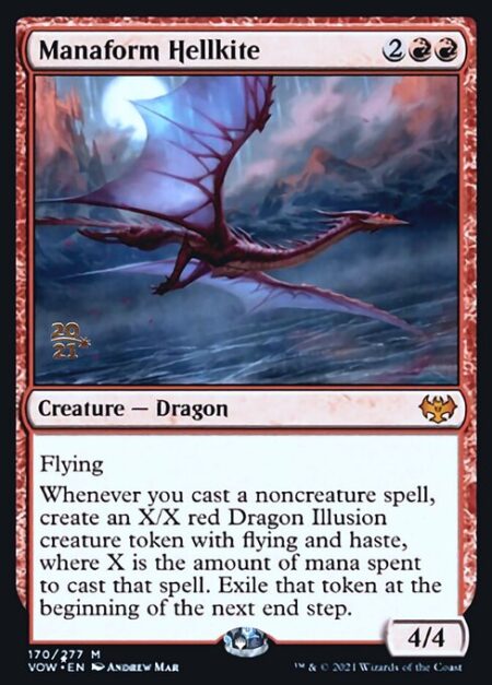 Manaform Hellkite - Flying