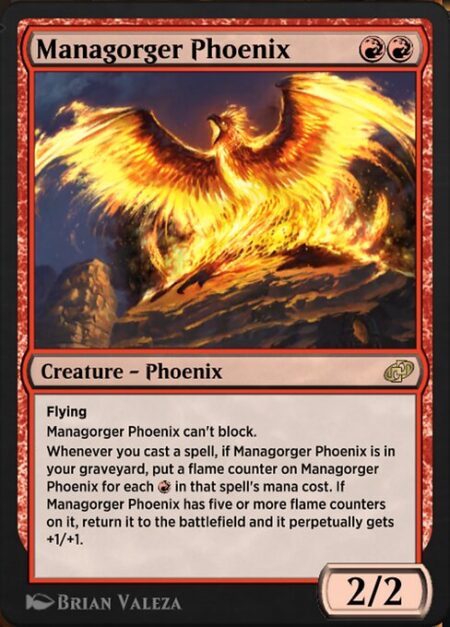 Managorger Phoenix - Flying