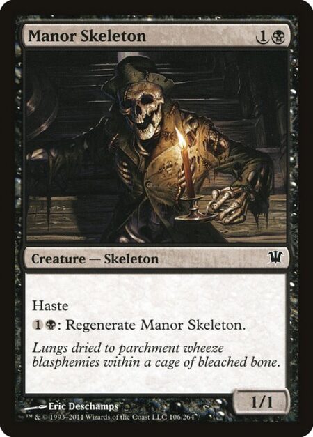 Manor Skeleton - Haste