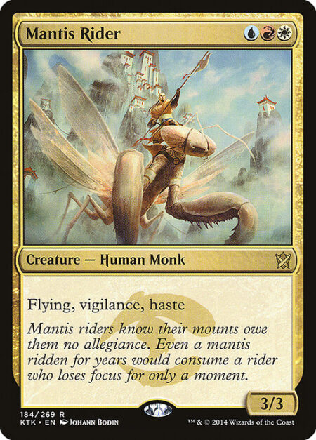 Mantis Rider - Flying