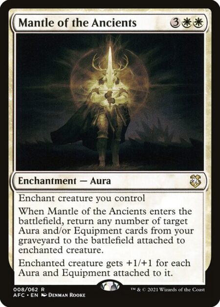 Mantle of the Ancients - Enchant creature you control