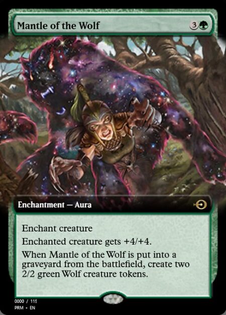 Mantle of the Wolf - Enchant creature