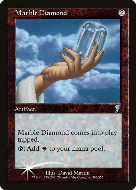 Marble Diamond - Marble Diamond enters tapped.